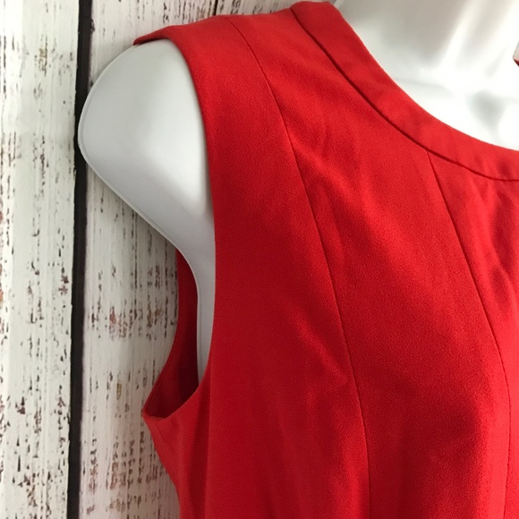 Premise Dresses Sweet Red Sleeveless Dress - Picture 3 of 16